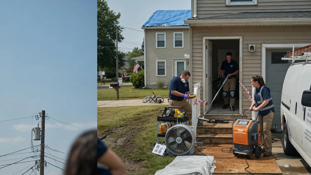 Water Damage Repair in Union, ME near me